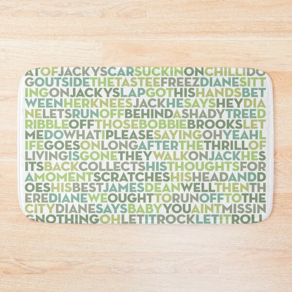 Item preview, Jack & Diane - John 'Cougar' Mellencampf - lyrics v.2 designed and sold by x1brett.