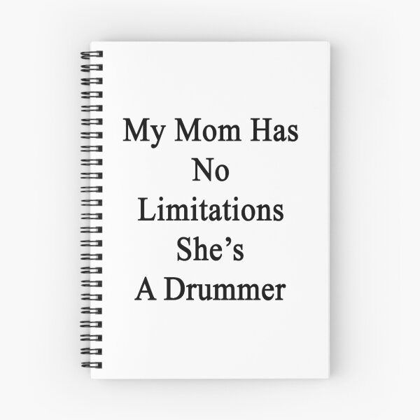 Item preview, My Mom Has No Limitations She's A Drummer  designed and sold by supernova23.