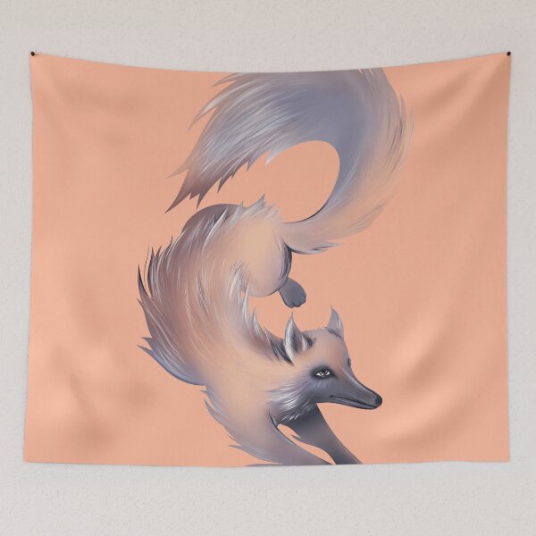 Item preview, FANTASY FOX ON PINK designed and sold by NOSYMICE.