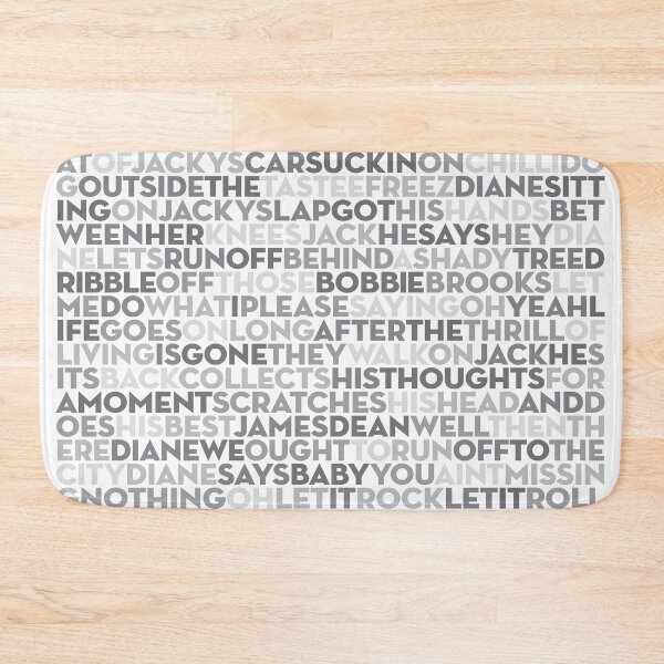 Item preview, Jack & Diane - John 'Cougar' Mellencampf - lyrics v.5 designed and sold by x1brett.