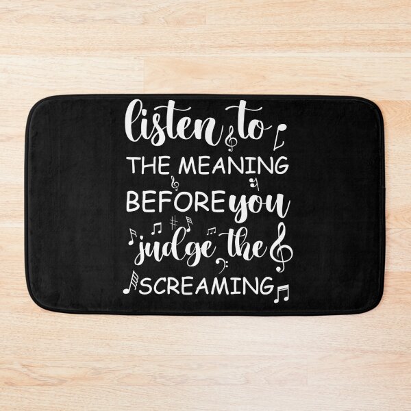 Item preview, Listen To The Meaning Before You Judge The Screaming designed and sold by Life Shop.