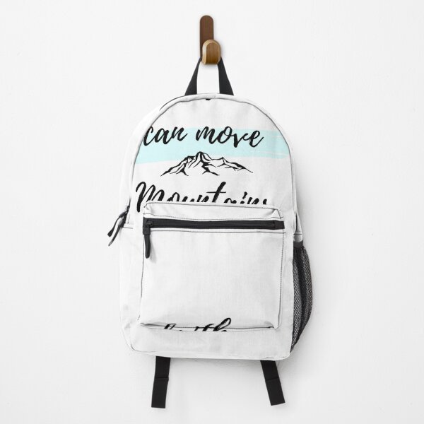 Item preview, Christian quote bible verse Faith can move mountains designed and sold by pureheartvision.