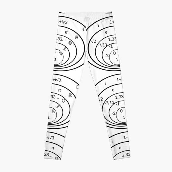 Subsets of the complex numbers Leggings