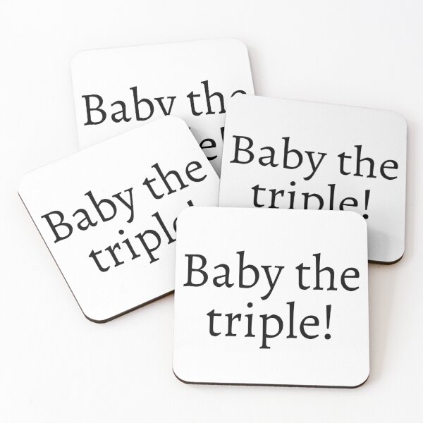 Item preview, Baby the triple! designed and sold by ExploreStore.