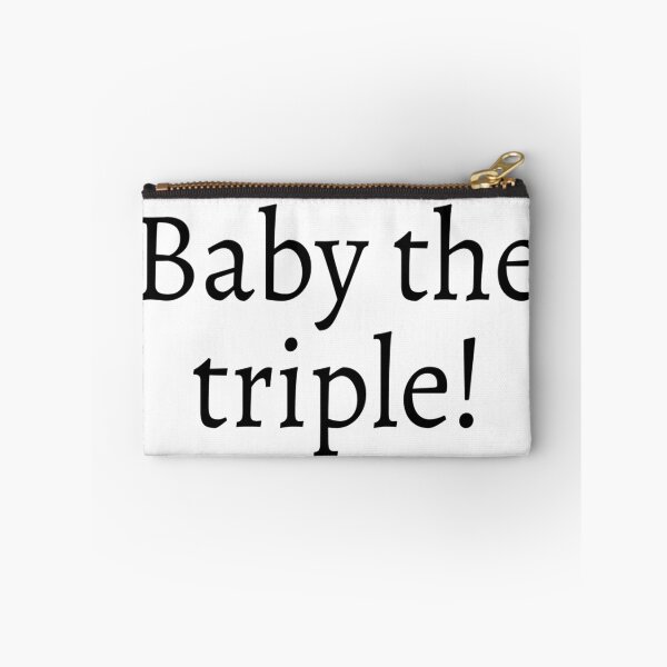 Item preview, Baby the triple! designed and sold by ExploreStore.