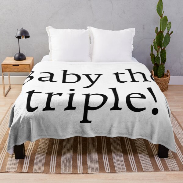 Item preview, Baby the triple! designed and sold by ExploreStore.