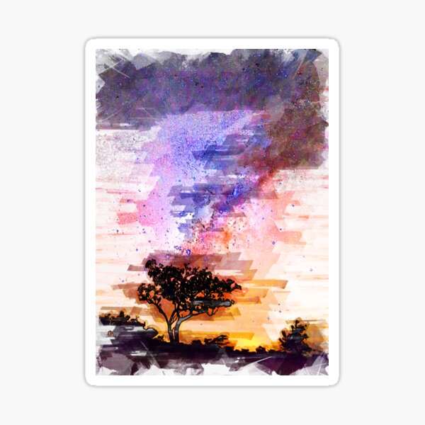 Item preview, Milkyway Galaxy Space Kenya Safari. For Space & Astronomy Lovers.  designed and sold by ColortrixArt.