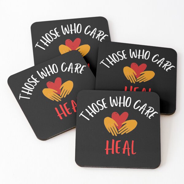Item preview, Those Who Care Heal - Essential Frontline Worker designed and sold by charqui.