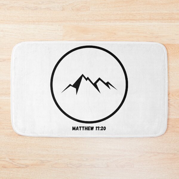 Item preview, Christian quote bible verse Faith can move mountains designed and sold by pureheartvision.