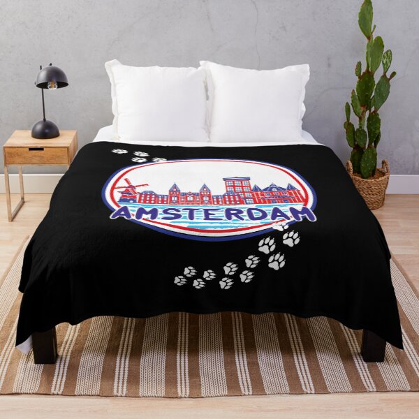 Item preview, Amsterdam Skyline Cat designed and sold by orangeblue21.