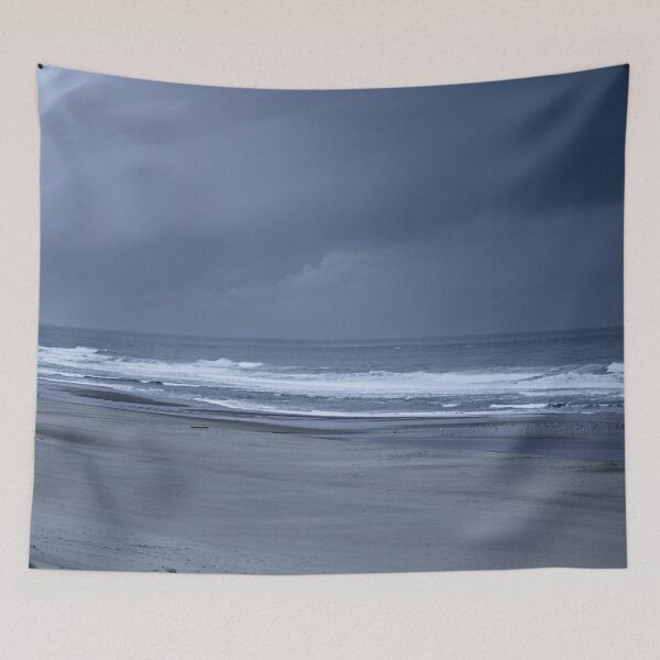 Item preview, Lincoln City Beach Oregon US stormy skies designed and sold by tamal778.