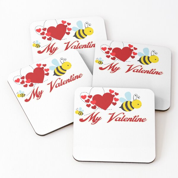 Item preview, Bee My Valentine designed and sold by Letters-Art.