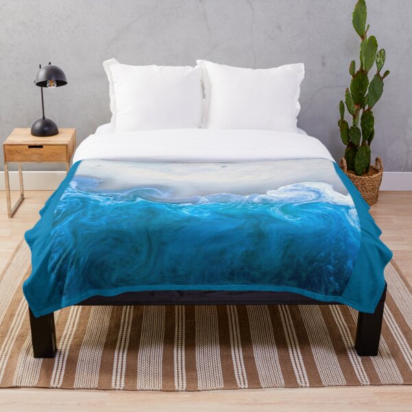 Item preview, Blue ocean waves shore designed and sold by TRISHULs.
