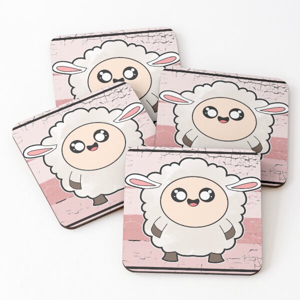 Item preview, Pink pink cute sheep designed and sold by Imutobi.