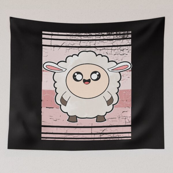 Item preview, Pink pink cute sheep designed and sold by Imutobi.