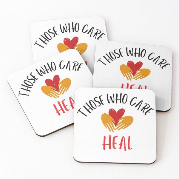 Item preview, Those Who Care Heal - Essential Frontline Worker designed and sold by charqui.