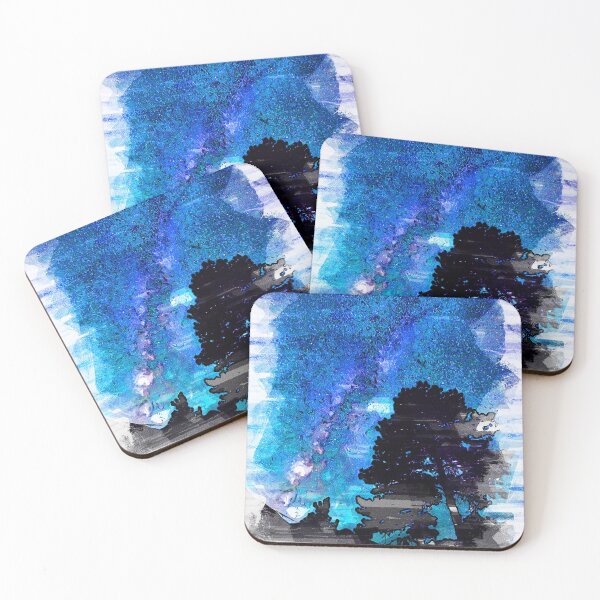 Item preview, Milkyway Galaxy Space Blue Night Sky. For Space & Astronomy Lovers. designed and sold by ColortrixArt.