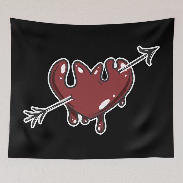 Item preview, Dripping Heart Desdemona Graphic designed and sold by MynnuB.