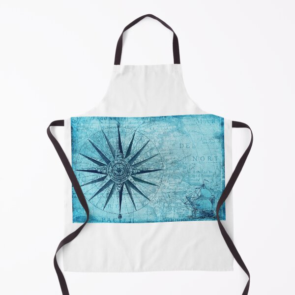Item preview, Blue nautical chart designed and sold by Dator.