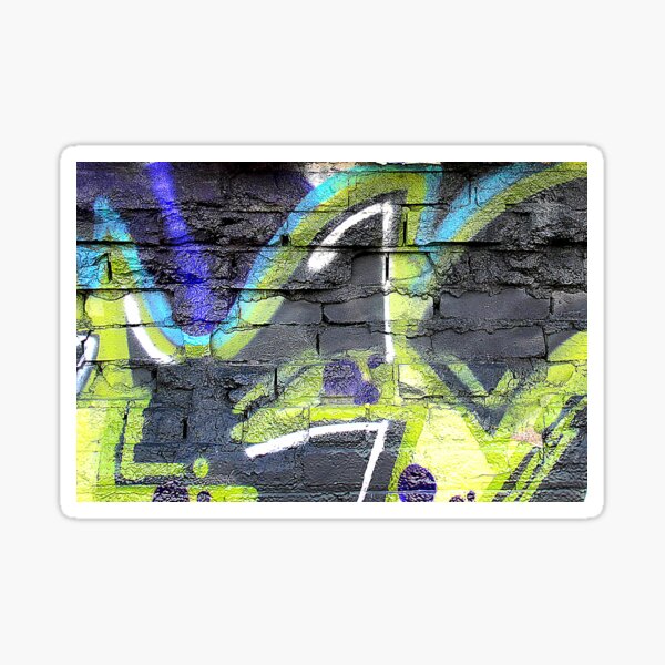 Lines and Curves Sticker