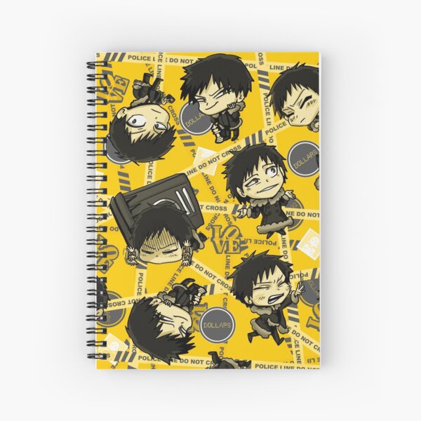 Aperçu de l'œuvre Durarara!! Izaya Orihara chibi throw blanket yellow créée et vendue par angsty-angst.