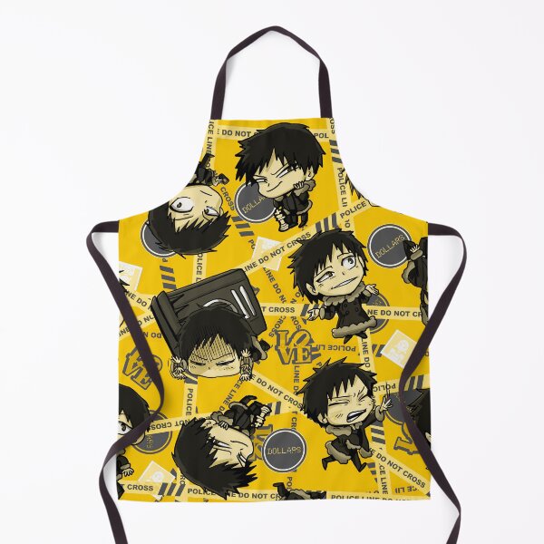 Item preview, Durarara!! Izaya Orihara chibi throw blanket yellow designed and sold by angsty-angst.
