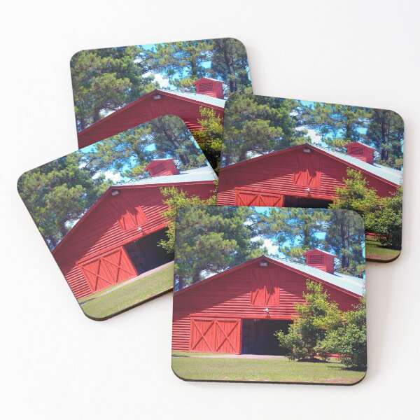 Item preview, Red Barn And Green Trees designed and sold by Cynthia48.