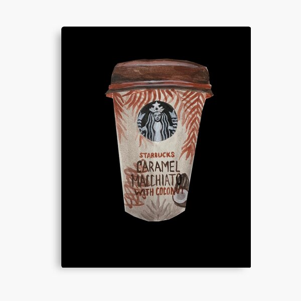 Starbucks Addict Canvas Prints for Sale | Redbubble