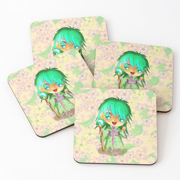Item preview, chibi elf sorcerer green  designed and sold by CuisineCat.