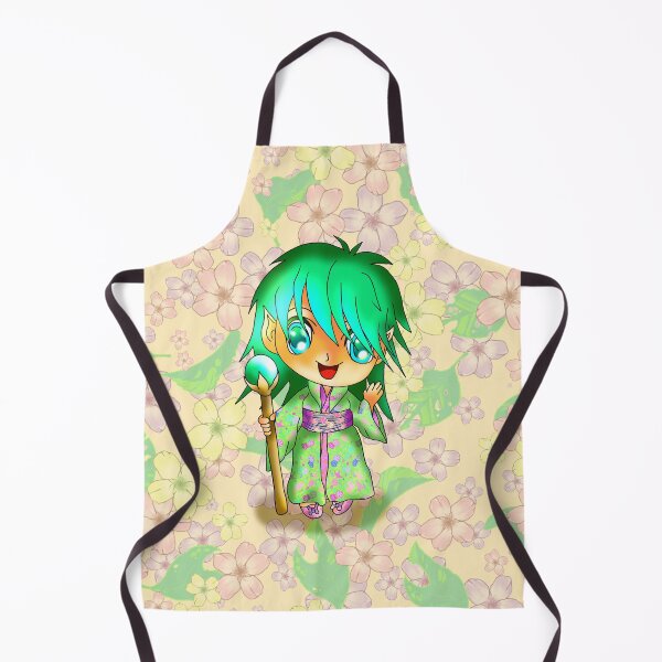 Item preview, chibi elf sorcerer green designed and sold by CuisineCat.