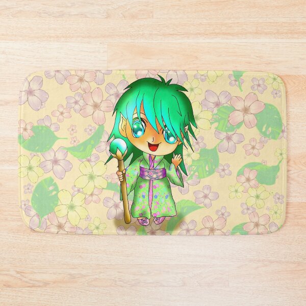 Item preview, chibi elf sorcerer green  designed and sold by CuisineCat.