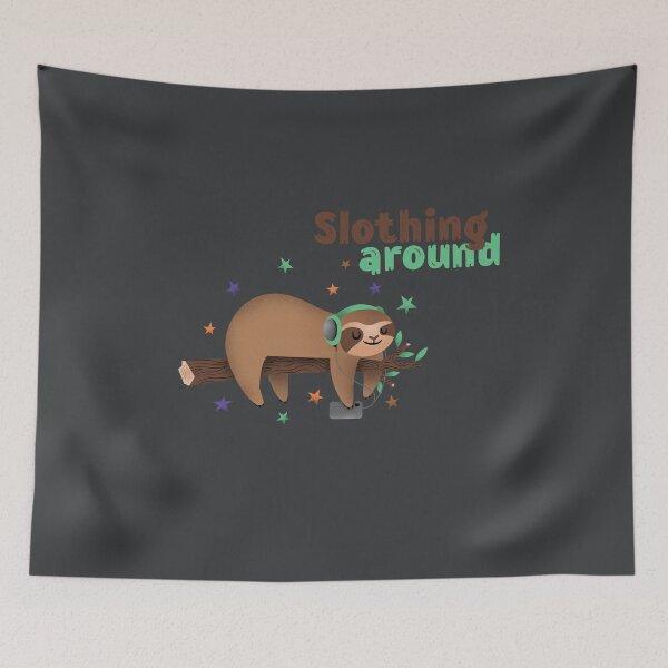 Item preview, Slothing around designed and sold by GoodNews.365.