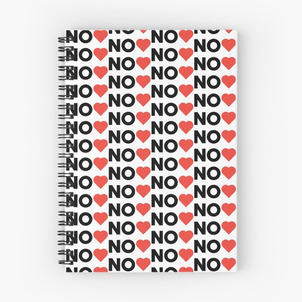 Item preview, No <3 Design designed and sold by KornerArt.