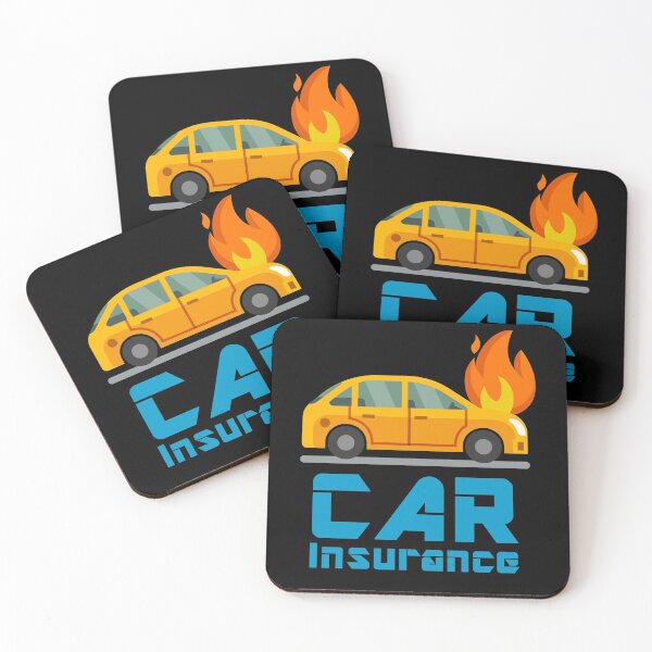 Item preview, Car insurance Funny Quote designed and sold by Snow Designer.
