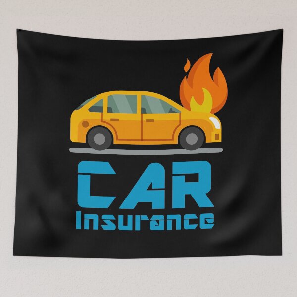 Item preview, Car insurance Funny Quote designed and sold by Snow Designer.