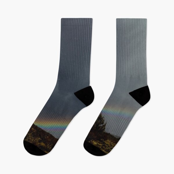 Item preview, Thunderclouds and rainbows Central Oregon US designed and sold by tamal778.