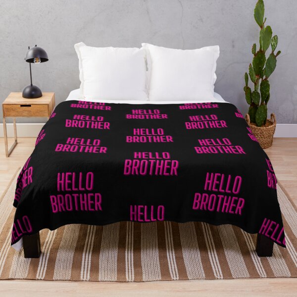 Item preview, Hello Brother In Pink designed and sold by Indra Agrawal.