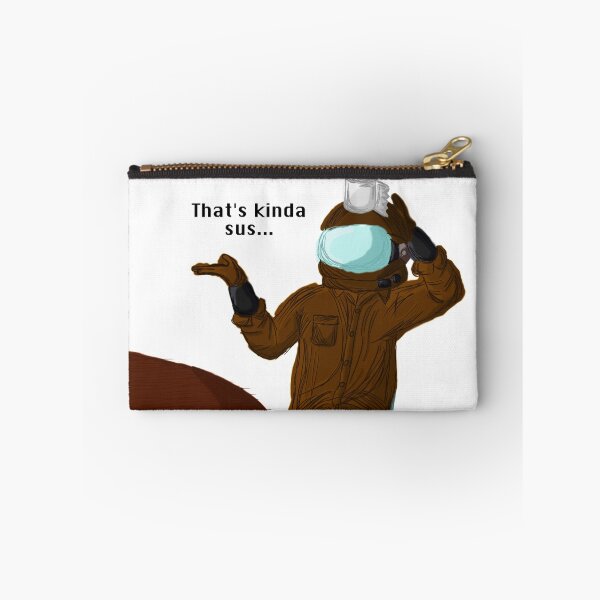 Item preview, Among Us "Kinda Sus" Brown designed and sold by Lottie555.