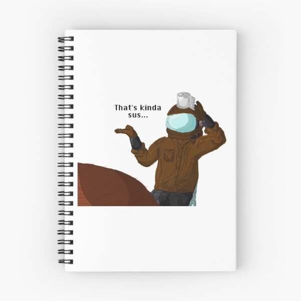 Item preview, Among Us "Kinda Sus" Brown designed and sold by Lottie555.