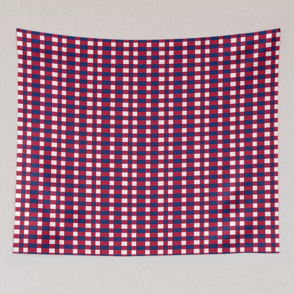 Item preview, Patriotic American Flag Pixel Red White and Blue Designs Camouflage Repeating Retro Vintage Patterns designed and sold by TeachUrb.
