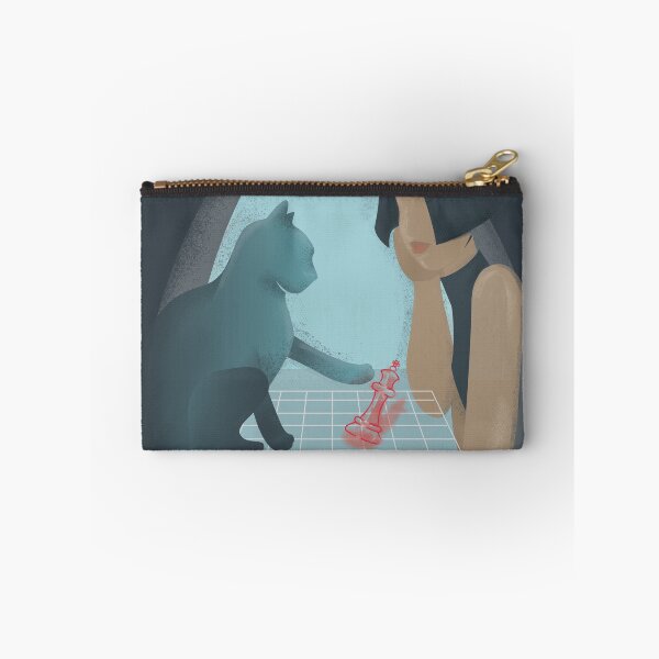 Item preview, Check mate | Cat lover illustration  designed and sold by Dziepdesigns.
