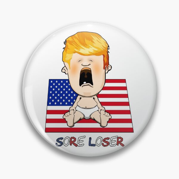 Item preview, Trump SORE LOSER cry baby designed and sold by SolidEarthArt.