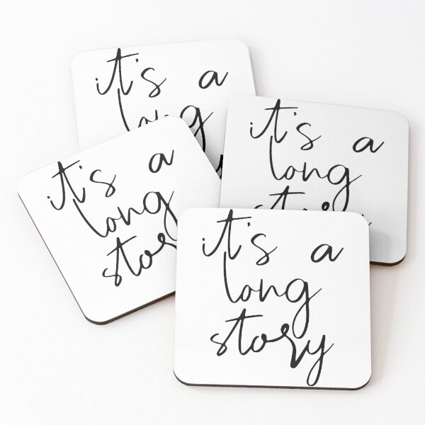 Item preview, It's A Long Story designed and sold by designbychow.