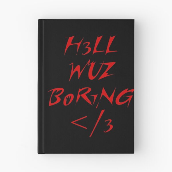 Item preview, Hell was boring | emo scene designed and sold by D0NN13D1N0.