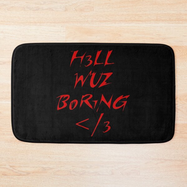Item preview, Hell was boring | emo scene designed and sold by D0NN13D1N0.