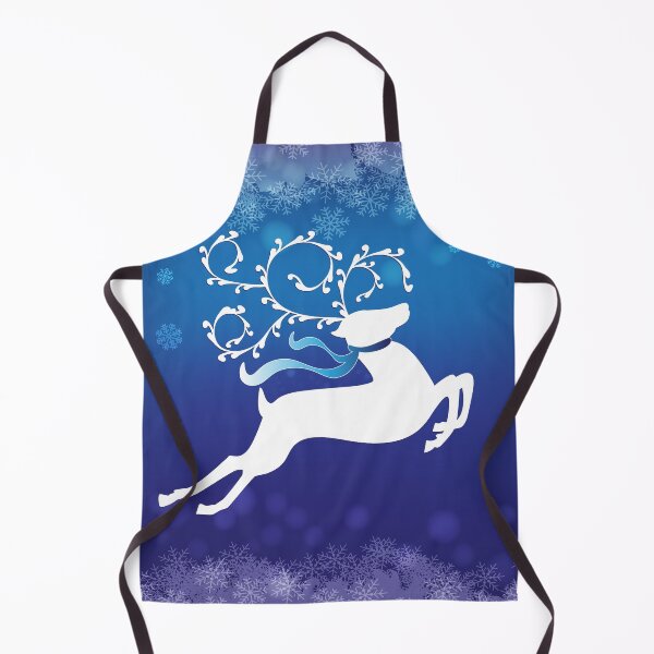Item preview, White Reindeer - Blue 55 designed and sold by serenaking.