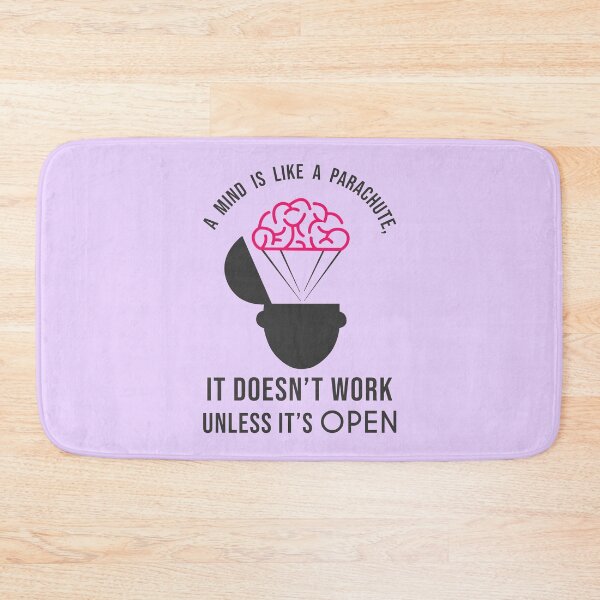 Item preview, A mind is like a Parachute, It doesn't Work unless it's OPEN designed and sold by Chaotic Neutral.