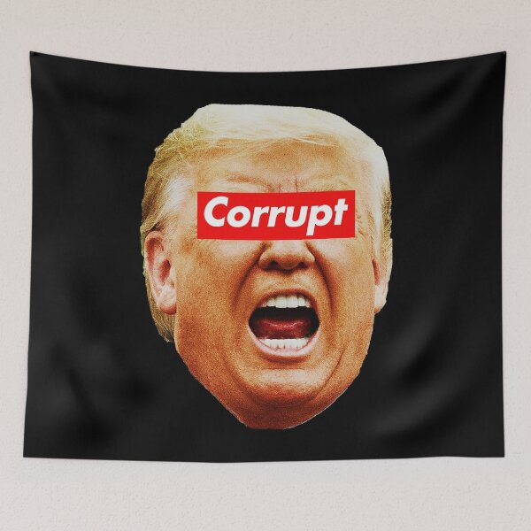 Item preview, trump Corrupt designed and sold by Thelittlelord.