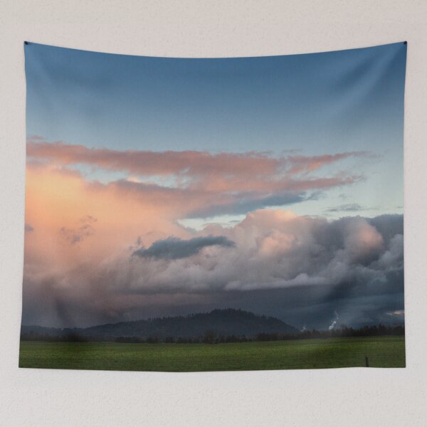 Item preview, Winter storm clouds, Willamette Valley, Oregon designed and sold by tamal778.