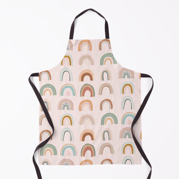 Item preview, Pink organic rainbow pattern designed and sold by Sabrina Byrd.